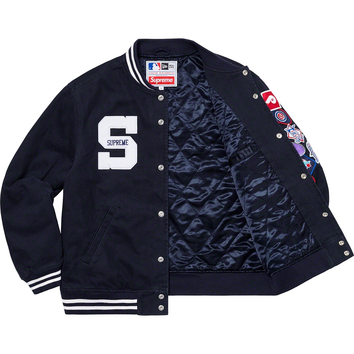 Supreme®/New Era®/MLB Varsity Jacket view 16